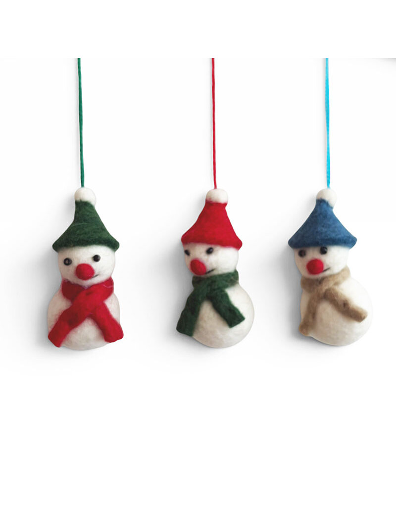 NE526 - Weihnachtsmännchen aus Filz