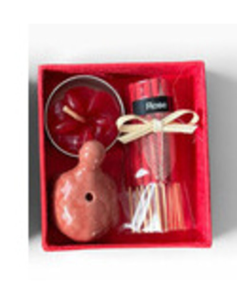TH032 - Set met wierook en kaarsjes