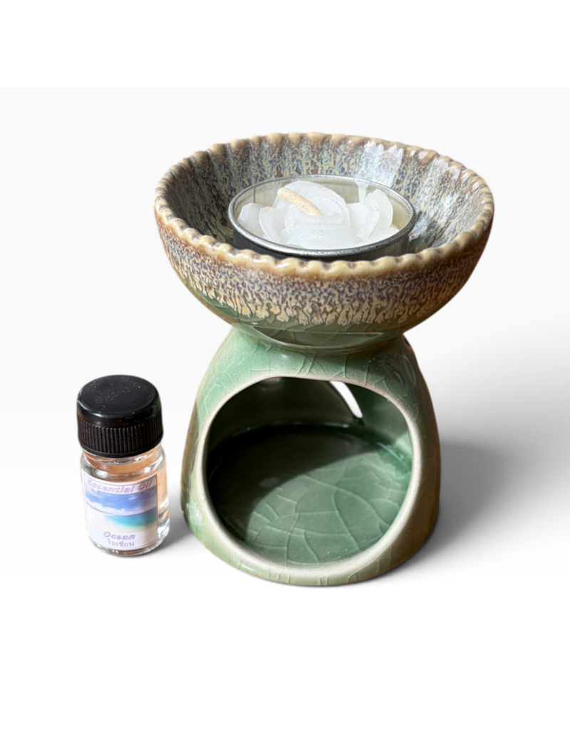 TH410 - Porzelanbrenner mit Aromaöl 10cm