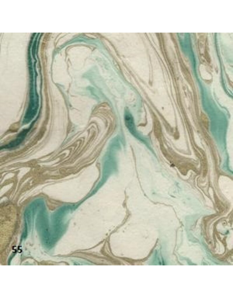 NE222 -  Lokta paper with a marbled print