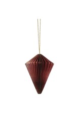 AE521 - Lot de 5 décorations de Noël en papier