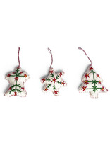 . NE522 - Vilten kerst decoratie van 100% wol