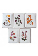 TH015 - Set 10 kaarten /enveloppen met bloemen