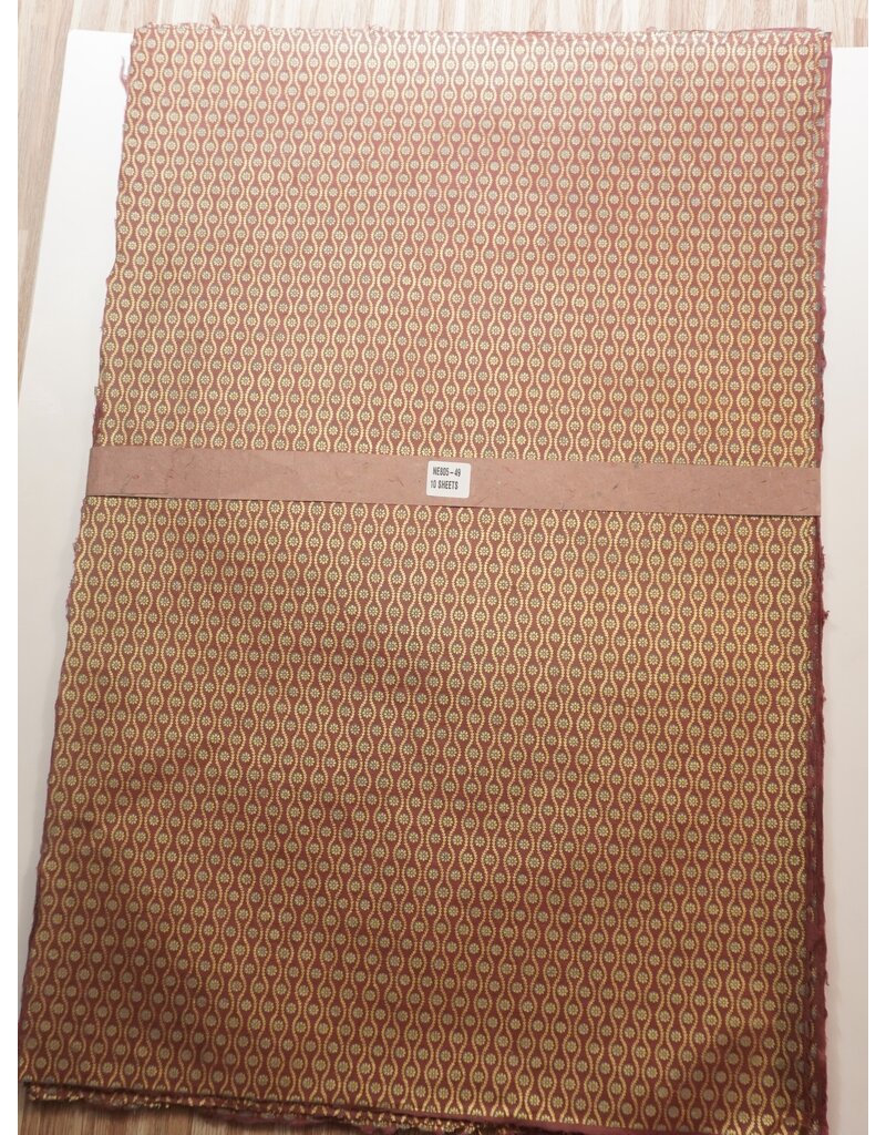 NE805 - Lokta papier met tatewaku print