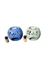 TH160 - Porcelain oil burner, with scented oil