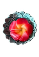 TH030 - Porzellanschale mit Blumenkerze