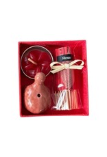 TH032 - Set mit Räucherstäbchen und Kerzen