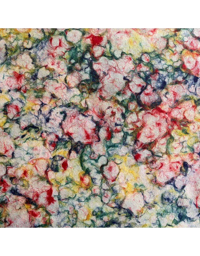 NE845 - Lokta papier met marmer pulp