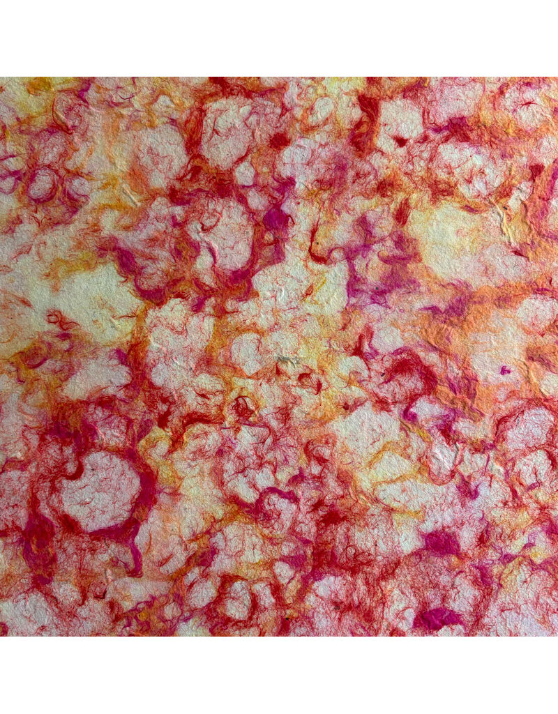 NE845 - Lokta papier met marmer pulp