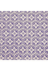NE803 - Lokta paper with honeycomb/flower pattern