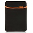 8 inch - universele neoprene tablet sleeve - Zwart / Wit