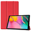 Samsung Galaxy Tab A 2019 hoes - Tri-Fold Book Case - Red