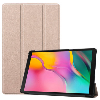 Cover2day Samsung Galaxy Tab A 2019 hoes - Tri-Fold Book Case - Gold