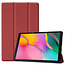 Samsung Galaxy Tab A 2019 hoes - Tri-Fold Book Case - Dark Red