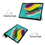 Samsung Galaxy Tab S5e hoes - Tri-Fold Book Case - Wit