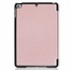 iPad Mini 2019 hoes - Tri-Fold Book Case - Rosé Goud