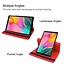 Samsung Galaxy Tab A 10.1 (2019) hoes - Draaibare Book Case  - Rood