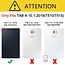 Samsung Galaxy Tab A 10.1 (2019) hoes - Draaibare Book Case  - Rood