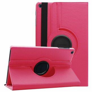 Cover2day Samsung Galaxy Tab A 10.1 (2019) hoes - Draaibare Book Case  - Magenta