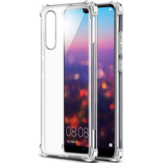 Atouchbo Huawei P30 hoes - Anti-Shock TPU Back Cover - Transparant
