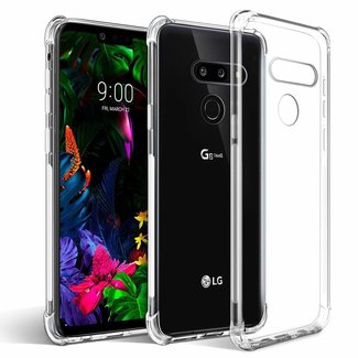 Atouchbo LG G8 hoes - Anti-Shock TPU Back Cover - Transparant