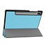 Samsung Galaxy Tab S6 hoes - Tri-Fold Book Case - Licht Blauw