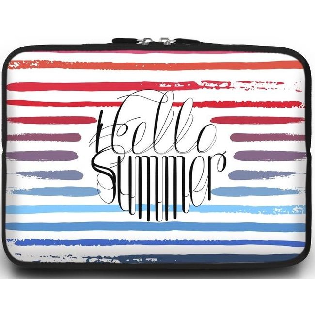 Macbook en Laptop sleeve - 13.3 inch - Hello Summer