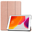 iPad 10.2 inch (2019) hoes - Tri-Fold Book Case - Rosé Goud