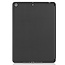 iPad 10.2 inch (2019) hoes - Tri-Fold Book Case met Apple Pencil houder - Zwart