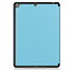 iPad 10.2 inch (2019) hoes - Tri-Fold Book Case met Apple Pencil houder - Licht Blauw