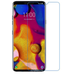 LG V40 ThinQ - Tempered Glass Screenprotector - Case-Friendly