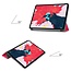 iPad Pro 11 (2020) hoes - Tri-Fold Book Case - Magenta