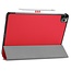 iPad Pro 11 (2020) hoes - Tri-Fold Book Case - Rood