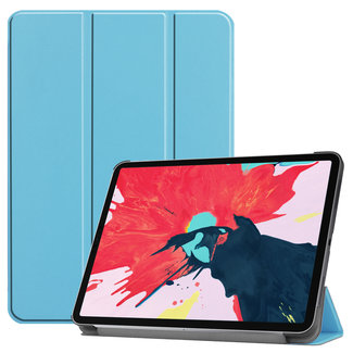 Cover2day iPad Pro 11 (2020) hoes - Tri-Fold Book Case - Licht Blauw