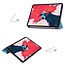 iPad Pro 11 (2020) hoes - Tri-Fold Book Case - Licht Blauw