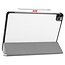 iPad Pro 11 (2020) hoes - Tri-Fold Book Case - Wit