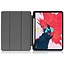 iPad Pro 11 (2020) Hoes  - Tri-Fold Book Case Met Apple Pencil Houder - Donker Blauw