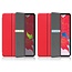 iPad Pro 11 (2020) Hoes  - Tri-Fold Book Case Met Apple Pencil Houder - Rood