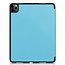 iPad Pro 11 (2020) Hoes  - Tri-Fold Book Case Met Apple Pencil Houder - Licht Blauw