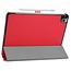 iPad Pro 12.9 (2020) hoes - Tri-Fold Book Case - Rood