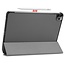 iPad Pro 12.9 (2020) hoes - Tri-Fold Book Case - Grijs