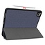 iPad Pro 12.9 (2020) hoes - Cowboy Cover Book Case - Donker Blauw