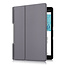 Lenovo Yoga Smart Tab 10.1 hoes - Tri-Fold Book Case - Grijs