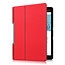 Lenovo Yoga Smart Tab 10.1 hoes - Tri-Fold Book Case - Rood