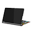 Lenovo Yoga Smart Tab 10.1 hoes - Tri-Fold Book Case - Graffiti