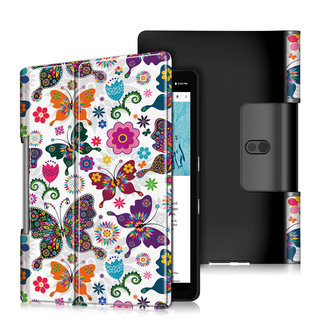 Cover2day Lenovo Yoga Smart Tab 10.1 hoes - Tri-Fold Book Case - Vlinders