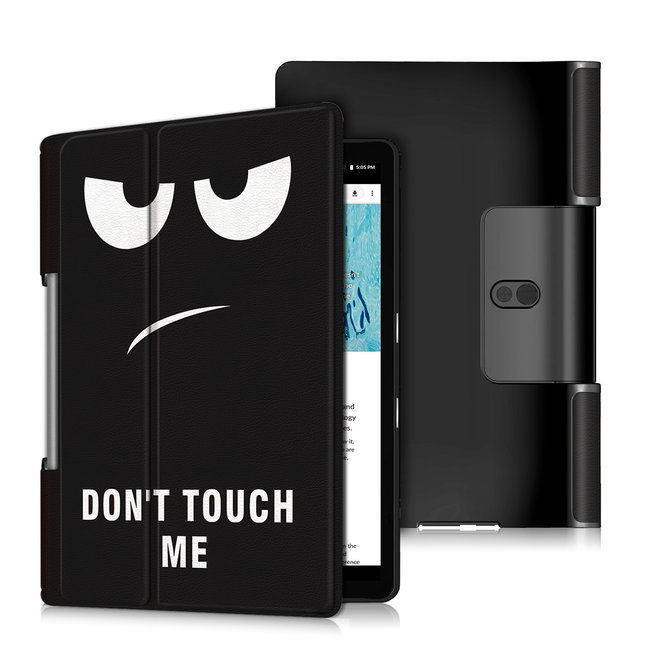 Lenovo Yoga Smart Tab 10.1 hoes - Tri-Fold Book Case - Don't Touch Me