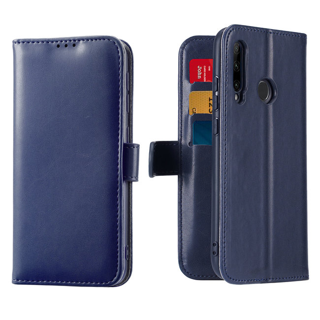Honor 20 Lite / Huawei P Smart Plus (2019) case - Dux Ducis Kado Wallet Case - Blue