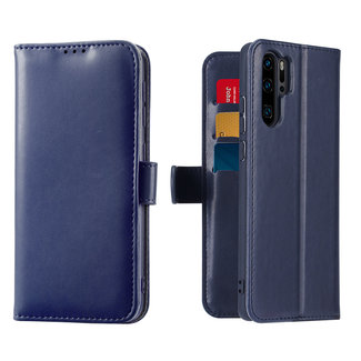 Dux Ducis Huawei P30 Pro case - Dux Ducis Kado Wallet Case - Blue