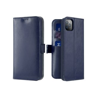 Dux Ducis iPhone 11 Pro Max hoesje - Dux Ducis Kado Wallet Case - Blauw